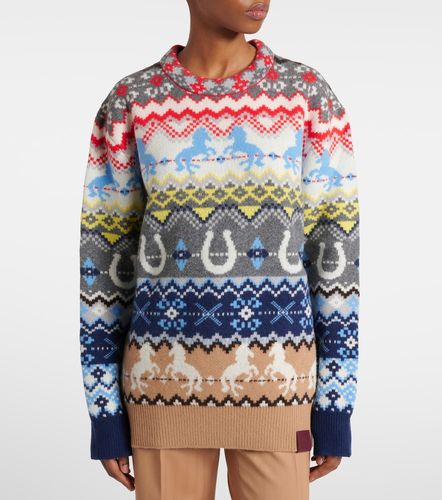 Fair Isle intarsia wool sweater - Stella McCartney - Modalova