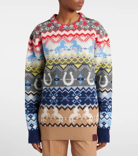 Jersey Fair Isle de lana - Stella McCartney - Modalova
