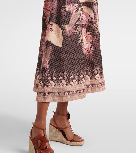 Midikleid Illuminate aus Leinen - Zimmermann - Modalova