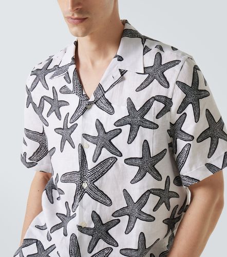 Printed linen bowling shirt - Vilebrequin - Modalova