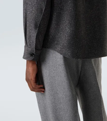 Giacca camicia in cashmere e seta - Zegna - Modalova