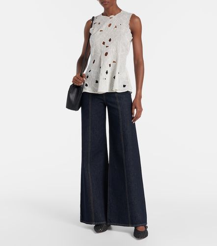 Jeans Bianca a vita alta e gamba larga - Ulla Johnson - Modalova