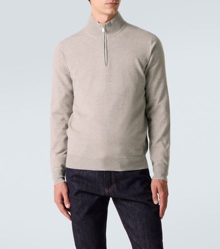Pullover con mezza zip - Brunello Cucinelli - Modalova