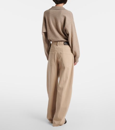 Jeans anchos de tiro medio - Brunello Cucinelli - Modalova