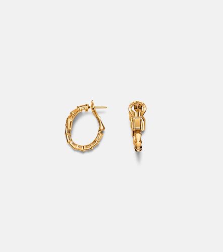 Pendientes de aro Serpenti Viper de oro de 18 ct con diamantes - Bvlgari - Modalova