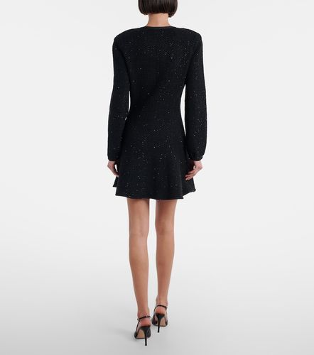 Minikleid aus Strick mit Pailletten - Self-Portrait - Modalova