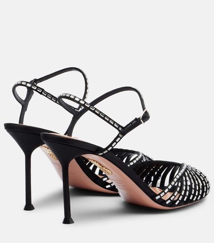 Sandalias Hold Me 85 con cristales - Aquazzura - Modalova