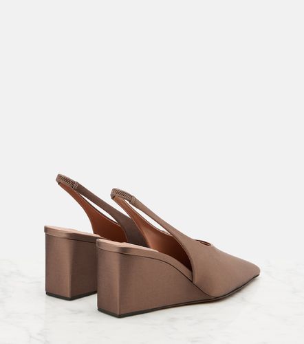 Cube 75 satin slingback wedges - Alaia - Modalova