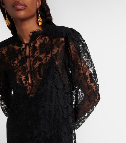 Chloé Abito corto in pizzo floreale - Chloe - Modalova