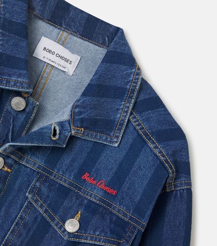 Chaqueta en denim a rayas - Bobo Choses - Modalova