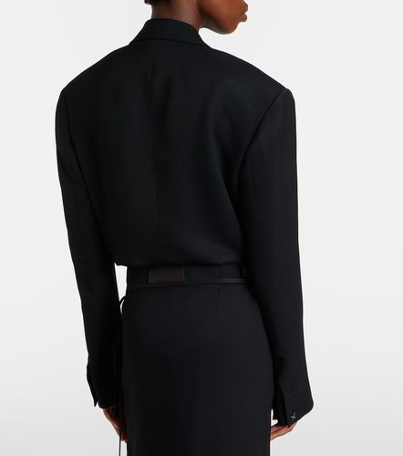 Giacca cropped Petunia a righe - Calvin Klein Collection - Modalova