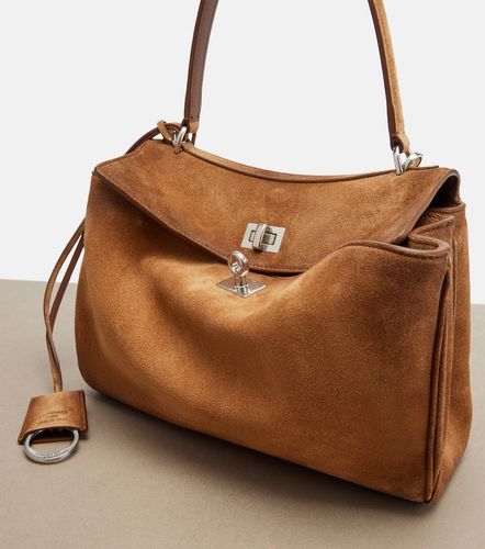 Rodeo Small suede top-handle bag - Balenciaga - Modalova