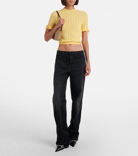 Gucci Jeans rectos con Web - Gucci - Modalova