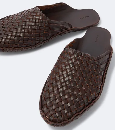 The Row Slippers aus Leder - The Row - Modalova