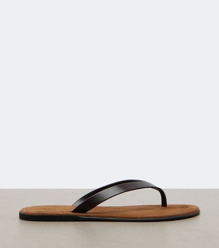 The Row Beach leather thong sandals - The Row - Modalova