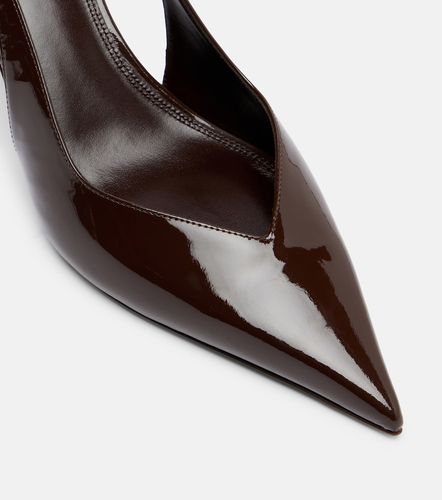 Lidia patent leather slingback pumps - Paris Texas - Modalova