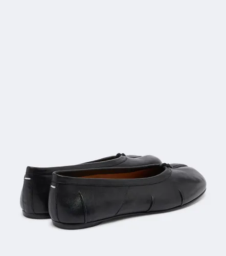 Tabi leather ballet flats - Maison Margiela - Modalova
