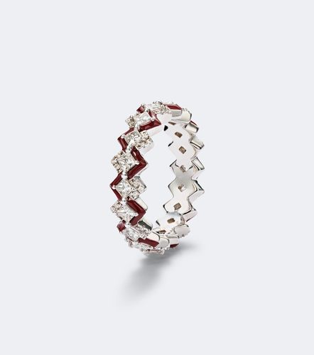 Ring Puzzle aus 18kt Weißgold mit Diamanten - Kamyen - Modalova