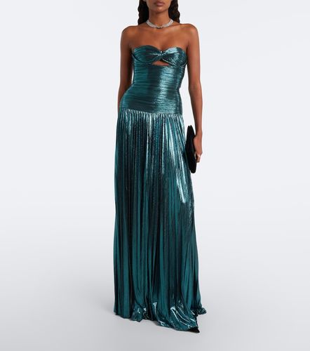 Monterey cutout strapless lame bustier gown - Retrofete - Modalova
