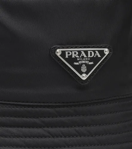 Prada Logo Re-Nylon bucket hat - Prada - Modalova