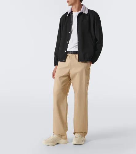 Gucci Rhyton leather sneakers - Gucci - Modalova