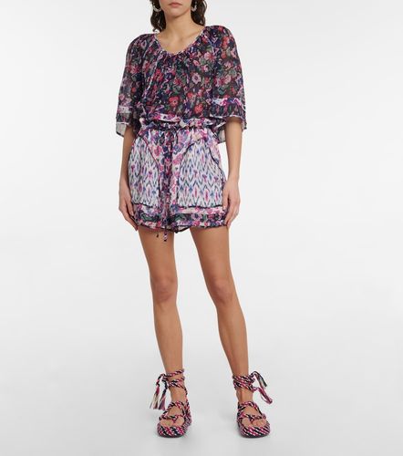 Riolmy printed georgette shorts - Marant Etoile - Modalova