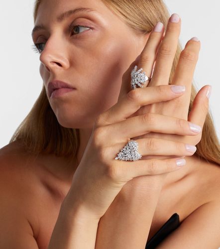 Y-Not 18kt white gold ring with diamonds - Yeprem - Modalova