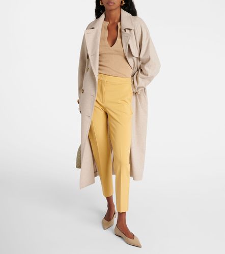 Pantaloni slim cropped in jersey - Max Mara - Modalova