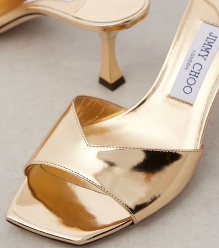 Skye 70 metallic leather mules - Jimmy Choo - Modalova