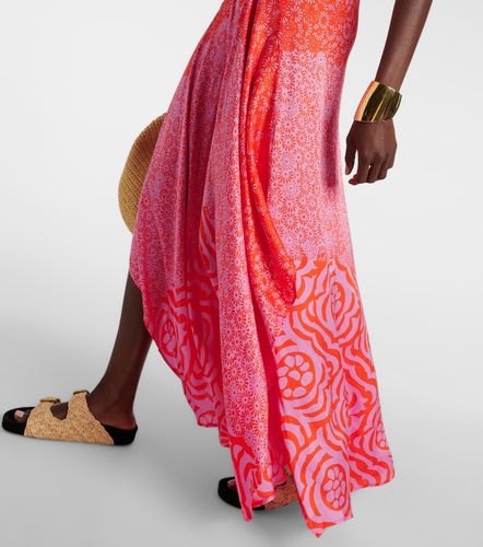 Mabelle printed front-slit maxi dress - Poupette St Barth - Modalova