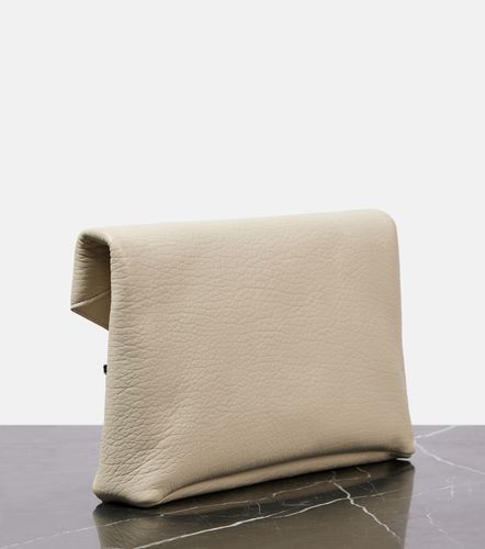 Cassandre Large leather clutch - Saint Laurent - Modalova