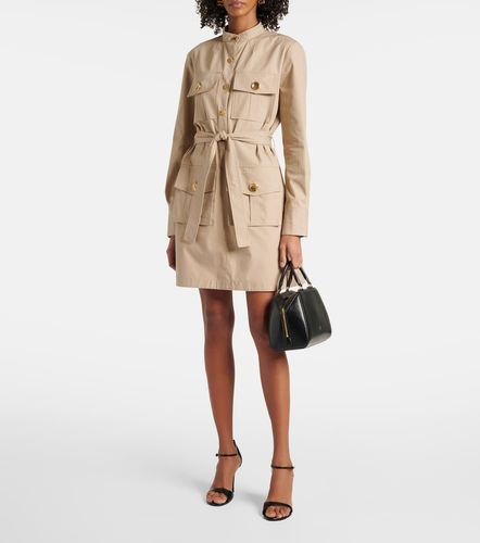 Vestido corto 4G de popelín de algodón - Givenchy - Modalova