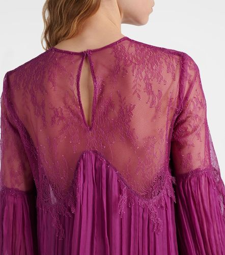 Renia silk-blend lace gown - Costarellos - Modalova