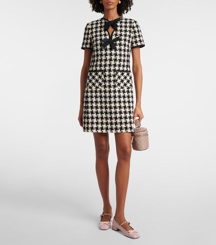 Rockstud Bow leather ballet flats - Valentino Garavani - Modalova
