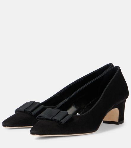 Pumps Reador in suede - Manolo Blahnik - Modalova