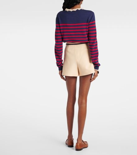 Valentino Shorts in Crepe Couture - Valentino - Modalova