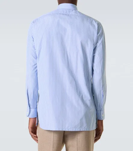 Camicia in popeline di cotone a righe - Charvet - Modalova
