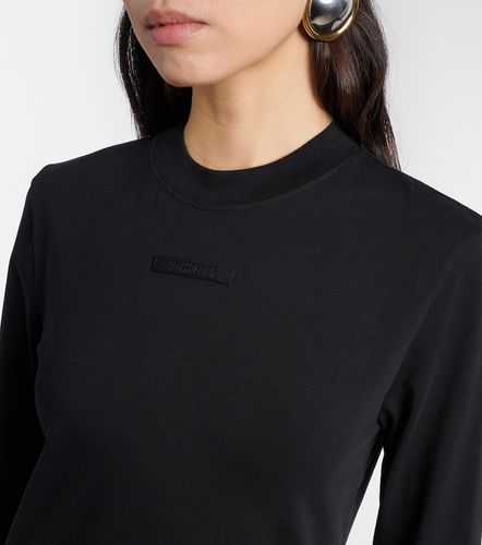 Camiseta de jersey en mezcla de algodón con logo - Jacquemus - Modalova