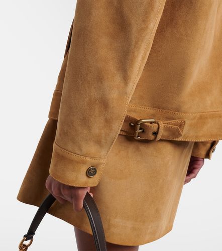 Etro Giacca in suede con crochet - Etro - Modalova