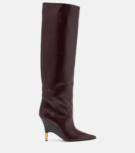 Bella 100 leather knee-high boots - Khaite - Modalova