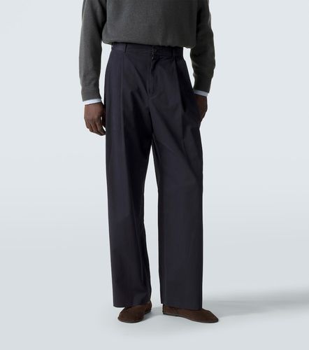 Tibor gabardine wide-leg pants - The Row - Modalova