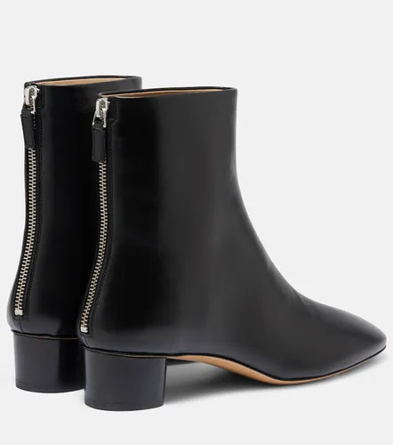 Carole leather ankle boots - Le Monde Beryl - Modalova