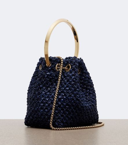 Bon Bon raffia-effect bucket bag - Jimmy Choo - Modalova