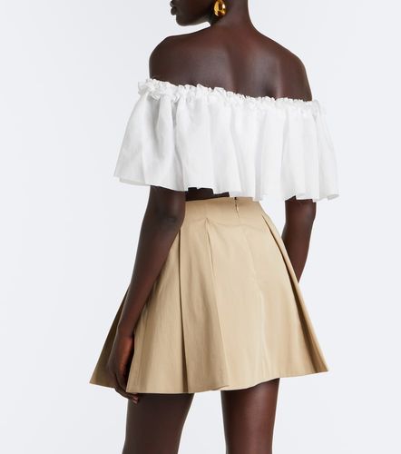 Balmain Top cropped off-shoulder - Balmain - Modalova