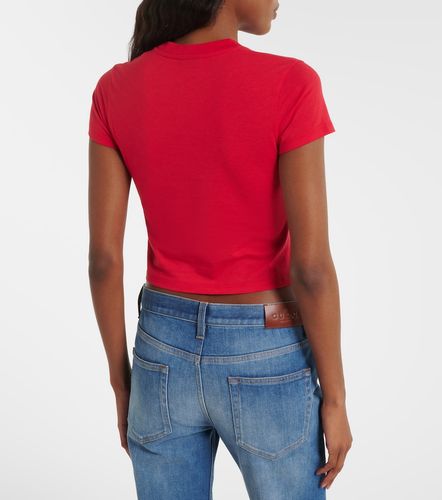Gucci Cropped-Top aus Jersey - Gucci - Modalova