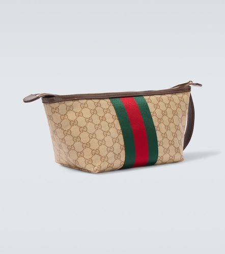 Neceser Essence Classic de lona GG con Web - Gucci - Modalova