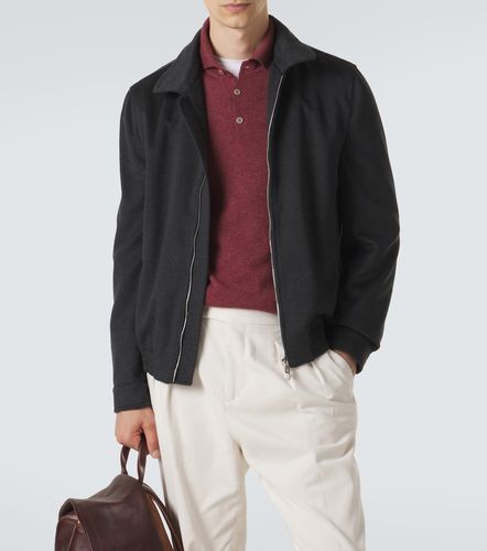 Virgin wool blouson jacket - Brunello Cucinelli - Modalova