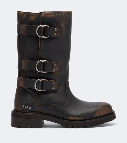 Kurt leather biker boots - Golden Goose - Modalova
