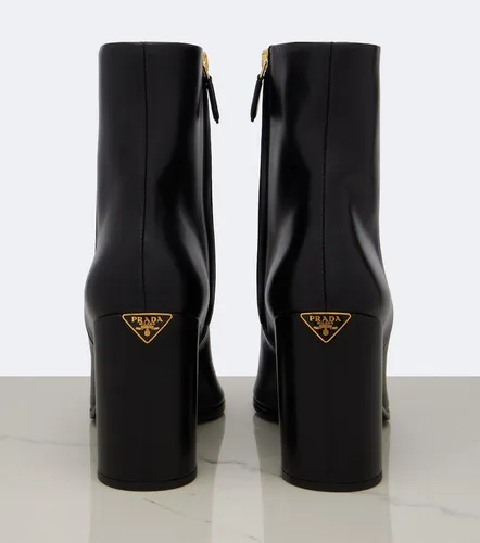 Prada Leather ankle boots - Prada - Modalova