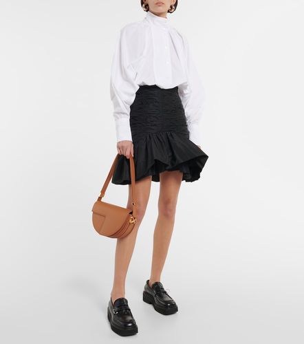 Patou Ruched faille miniskirt - Patou - Modalova